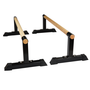 Houten Parallettes - Xtra Long | StreetGains&reg;