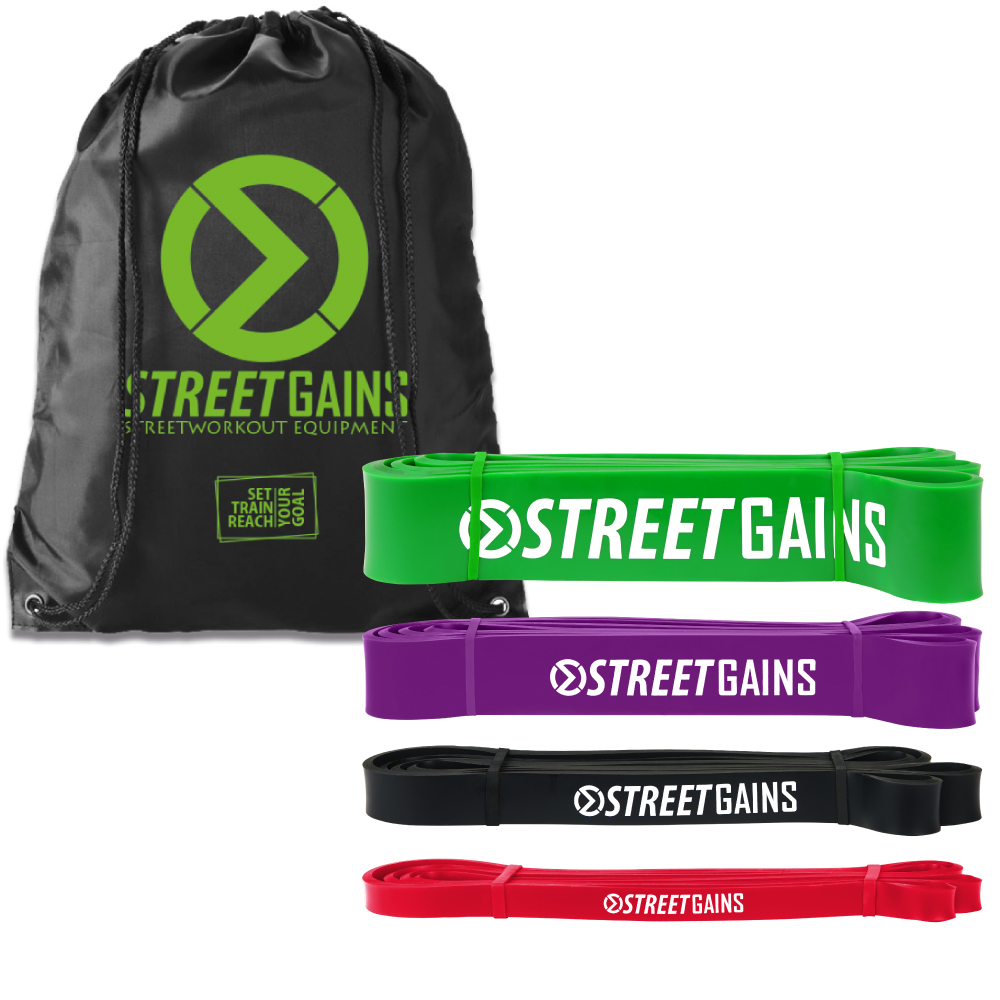 Muscle Up Pack - Resistance Fitness Bands | StreetGains®