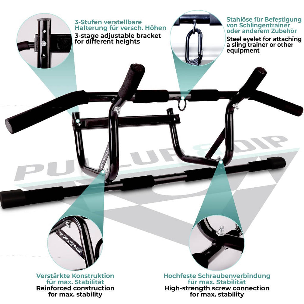 Deurkozijn Optrekstang | Pullup & Dip®