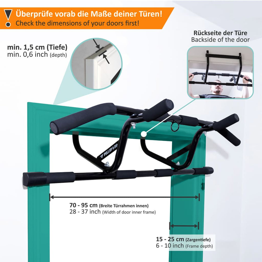Deurkozijn Optrekstang | Pullup & Dip®