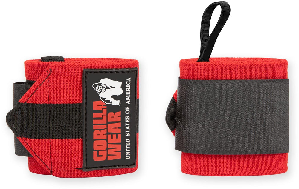 Protège-poignets ULTRA Noir/Rouge | Gorilla Wear®