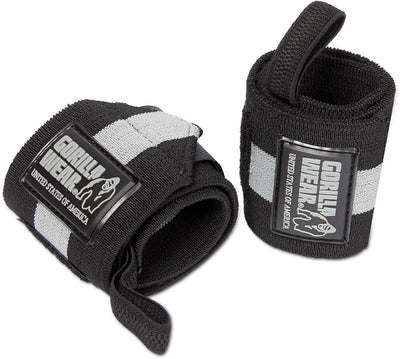 Wrist Wraps ULTRA Zwart / Grijs | Gorilla Wear®