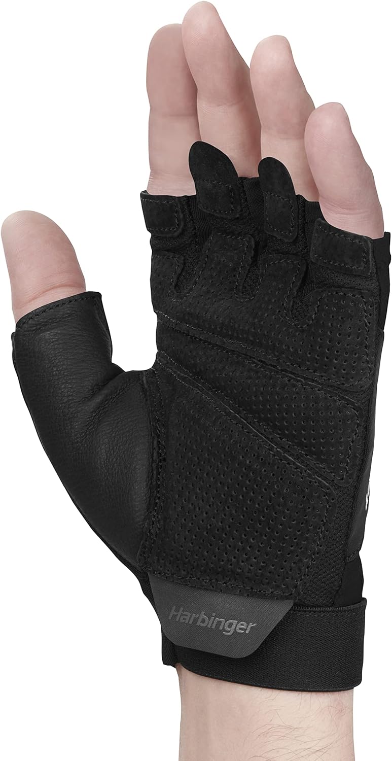 Flexfit 2.0 Unisex Fitness Handschoenen - Zwart | Harbinger®