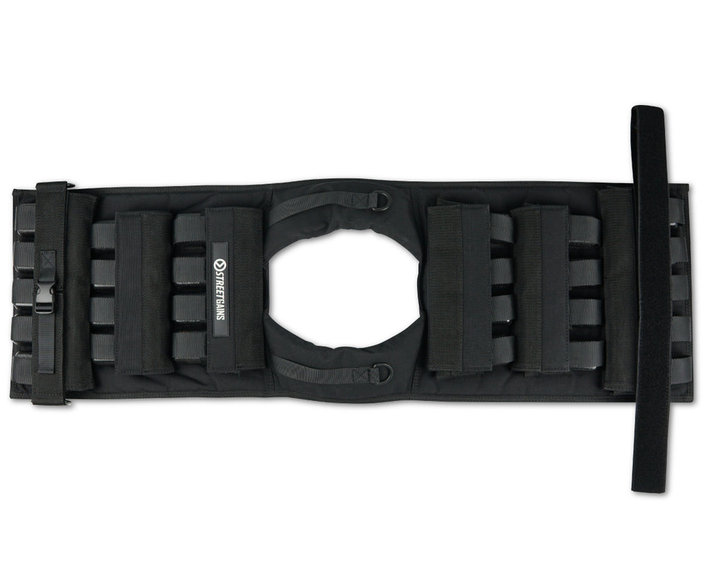 Gewichtsvest 40KG Zwart – Inclusief Gewichten | StreetGains®
