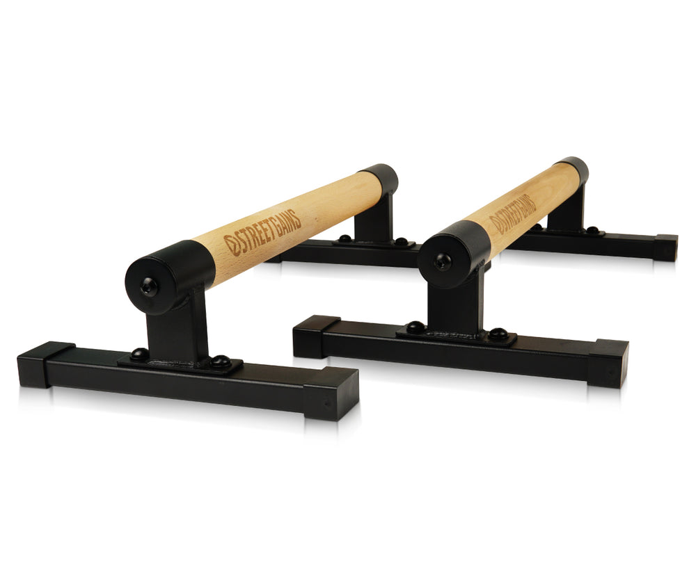 Wooden Parallettes - Low | StreetGains®