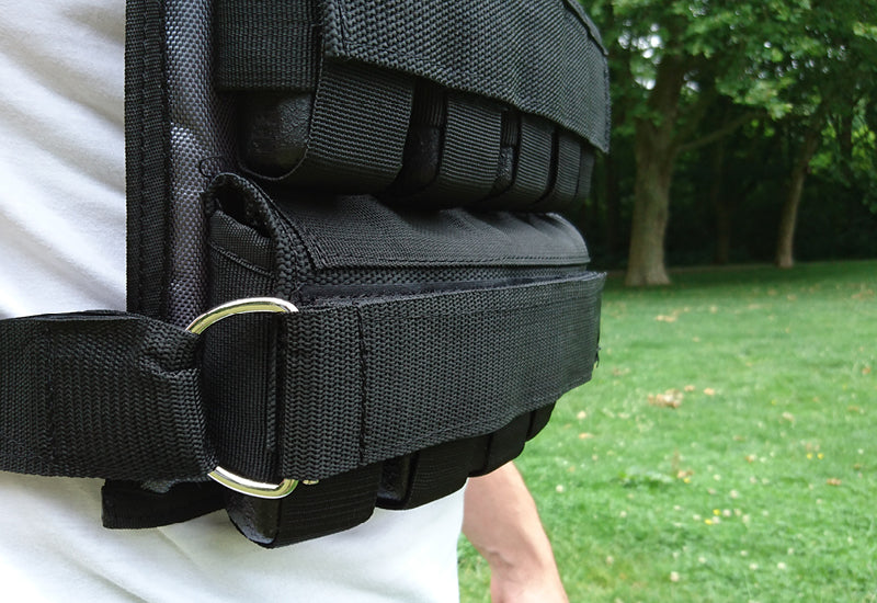 Weighted Vest 30KG Black/Gray | Muscle Power®