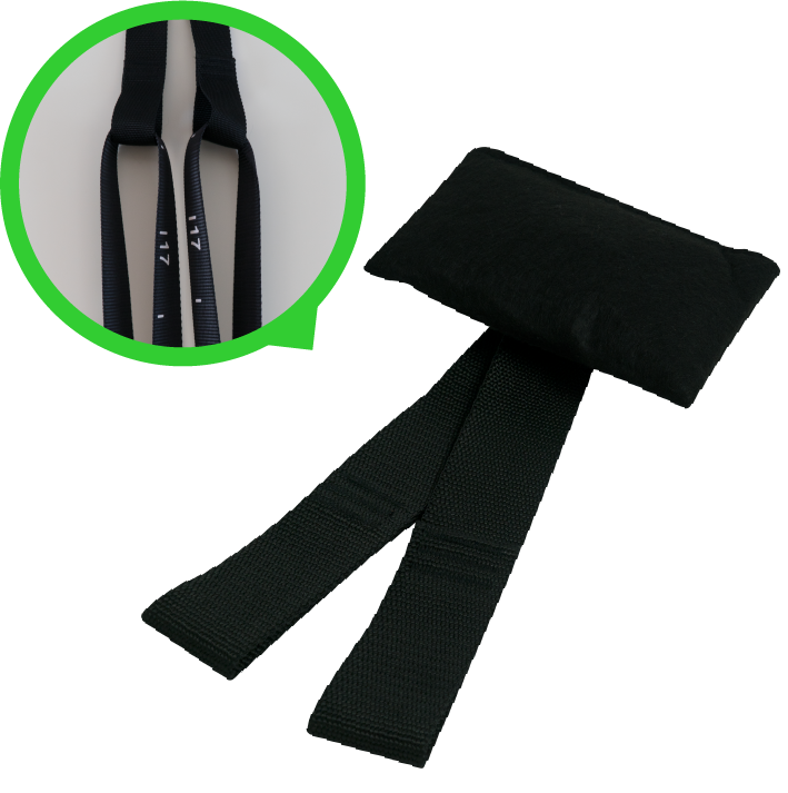 Ancrage de porte pour anneaux tournants – Fixation sûre et solide à toutes les portes | StreetGains®