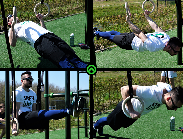 Houten Turn Gym Ringen 28MM – Inclusief Verstelbare Straps en Draagtas | StreetGains®