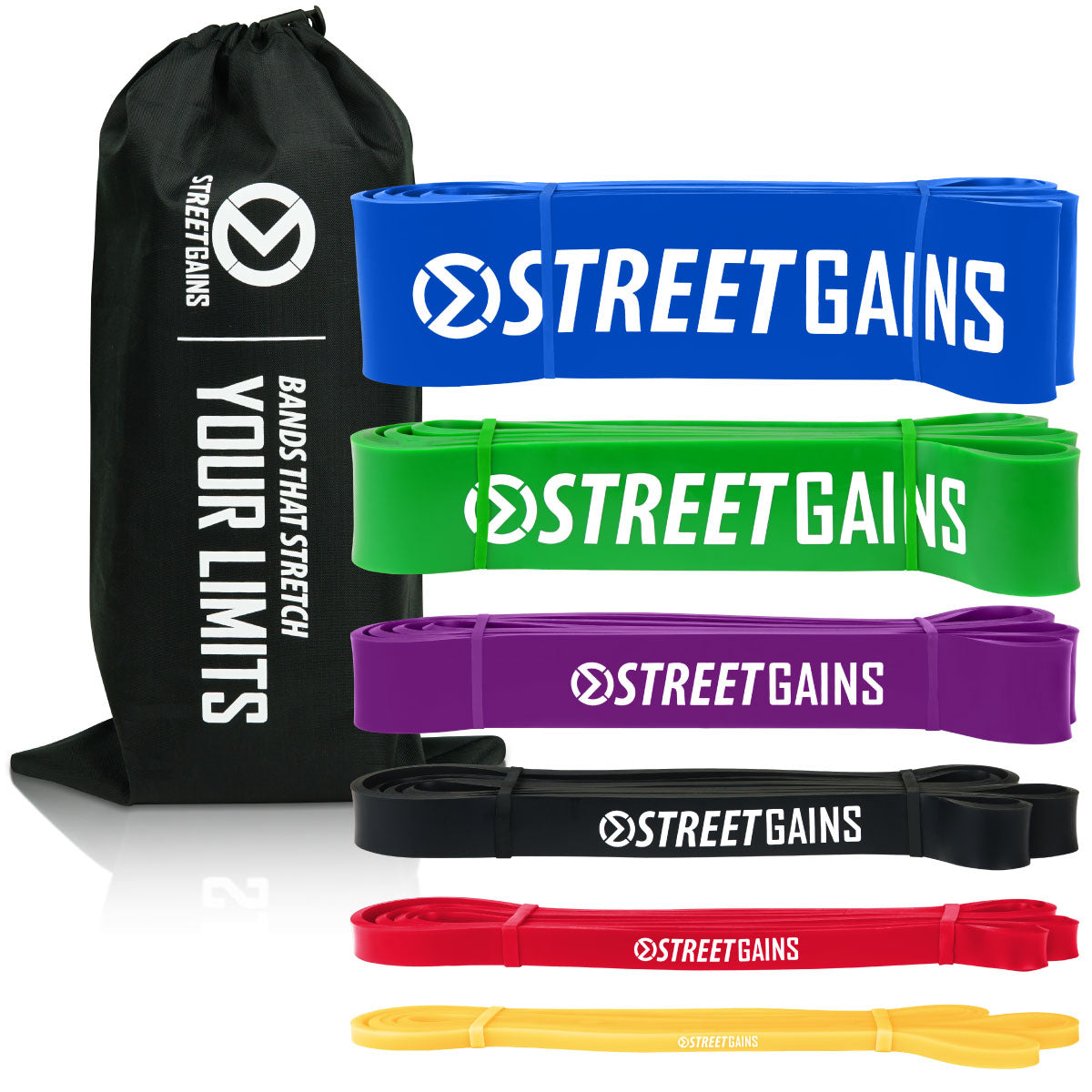 Resistance Power Bands Per Piece | StreetGains®