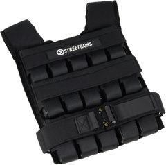 Gewichtsvest 30KG Zwart – Inclusief Gewichten | StreetGains®
