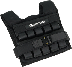 Gewichtsvest 20KG Zwart – Inclusief Gewichten | StreetGains®