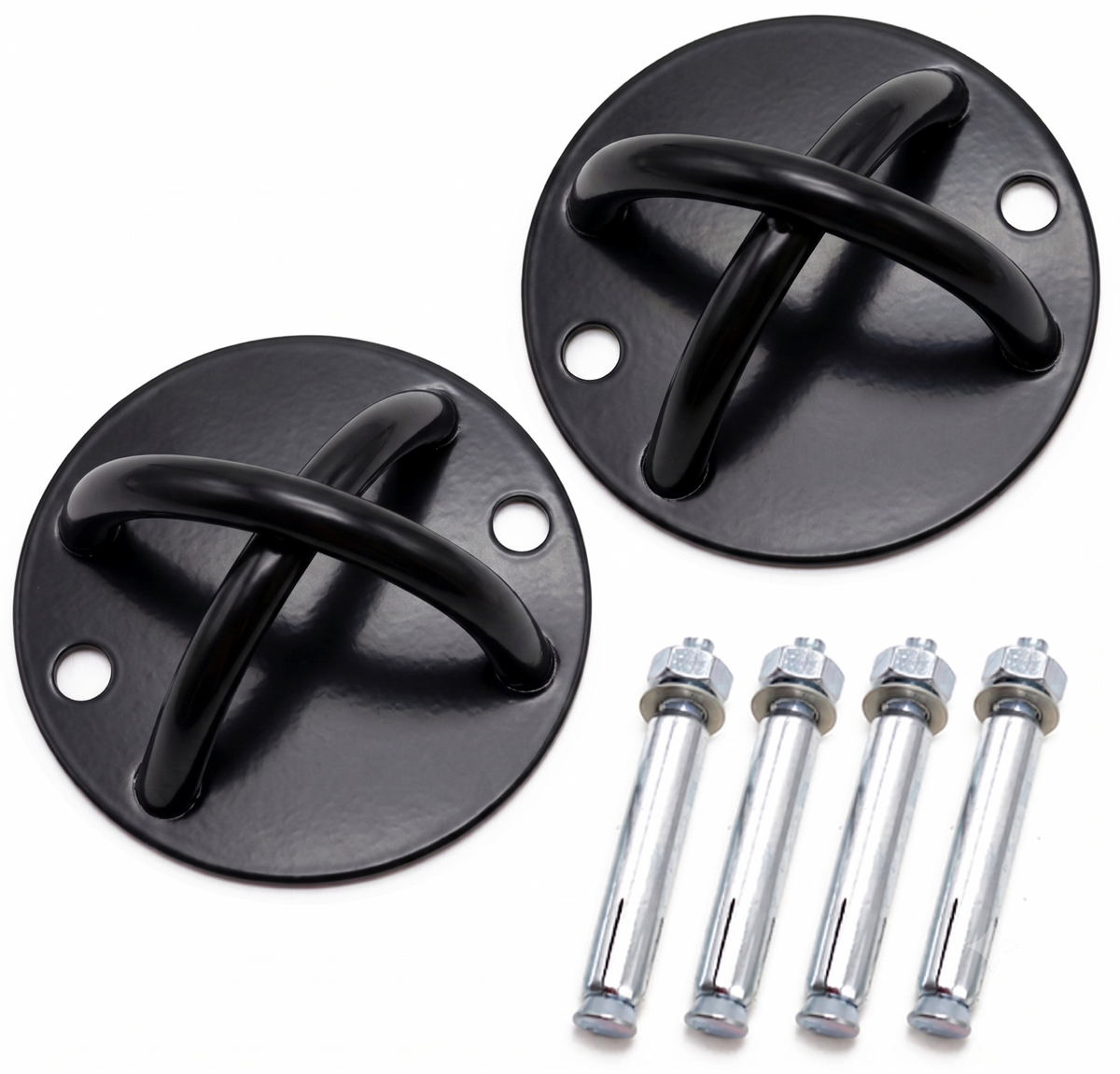 X-Mount Bevestigingsset Voor Ringen – Zwart – Inclusief Bevestigingsmateriaal | StreetGains®